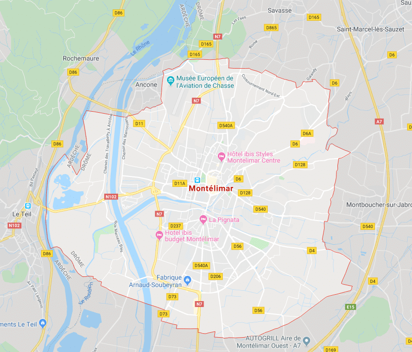 Où se trouve Montélimar